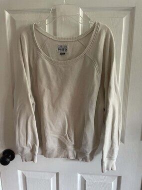 American Eagle Sweater Women's Cream XS Very Good
